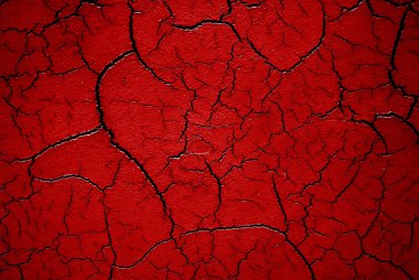 Grunge bloody texture with crack clipart