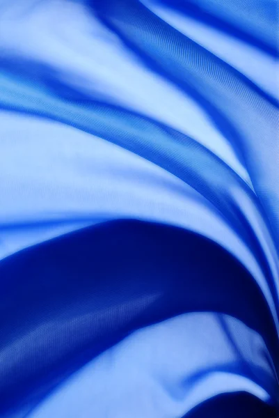 Niebieska satyna — Zdjęcie stockowe