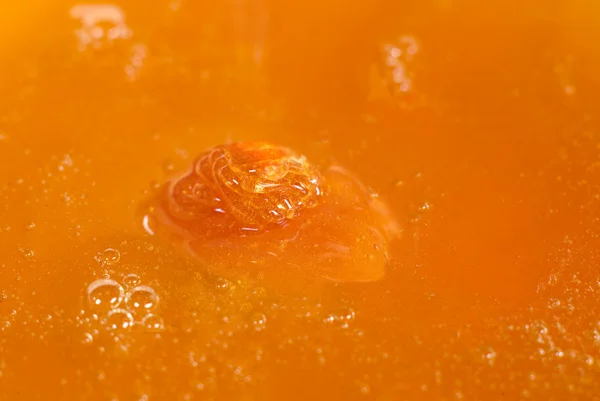 Fundal de miere de textură apropiată — Fotografie, imagine de stoc