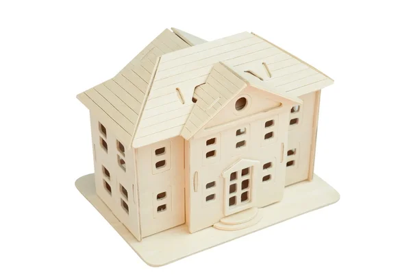 stock image Wooden toy house