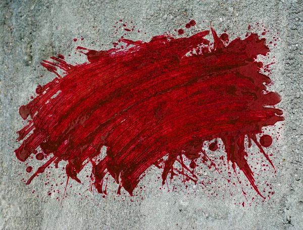 Sangre en la pared — Foto de Stock