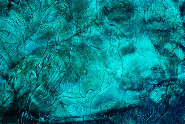 Parede azul-turquesa — Fotografia de Stock