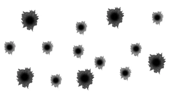Bullet holes — Stock Photo, Image