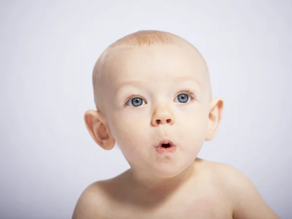 Expressão do bebê 2 — Fotografia de Stock