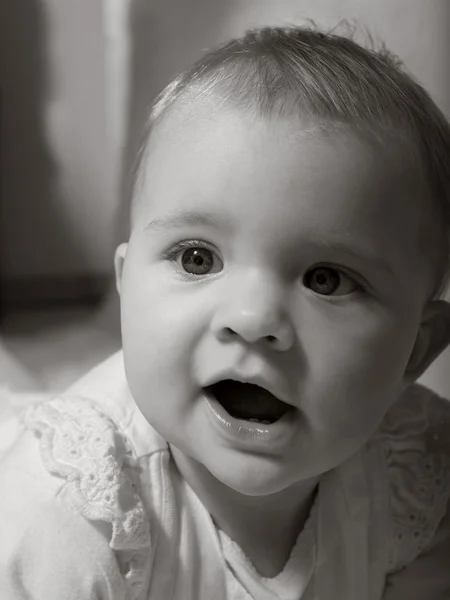 かわいい幼児のクローズ アップ — ストック写真