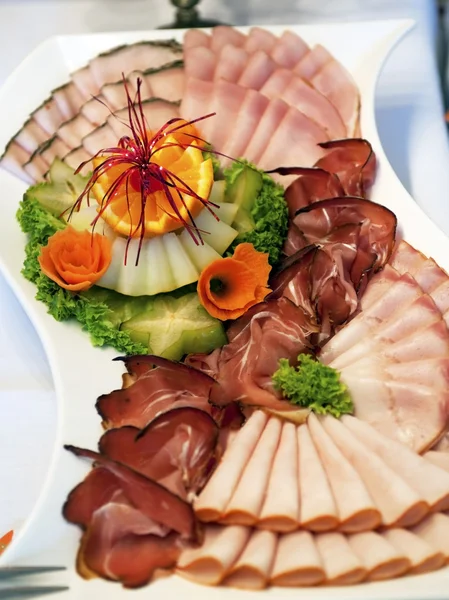 Ham buffet — Stock Photo, Image