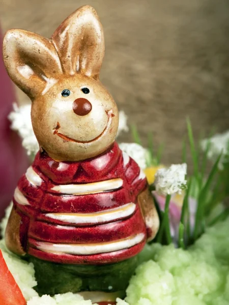 Easter bunny figur — Stockfoto