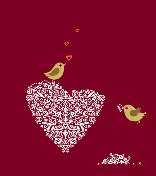 Αγάπη πτηνά — Διανυσματικό Αρχείο