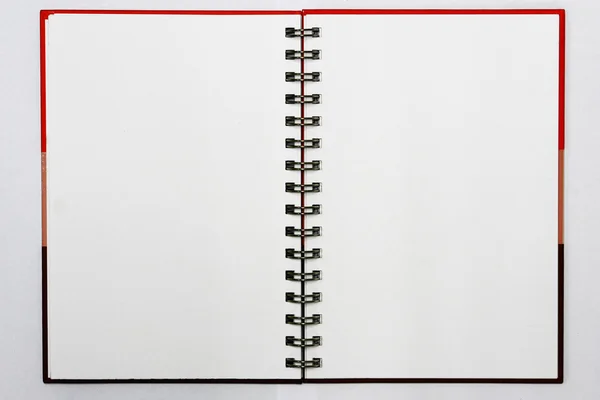 Caderno cinza — Fotografia de Stock
