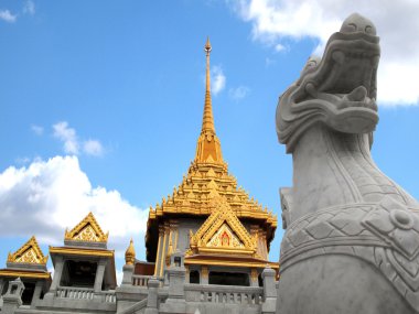 Wat Traimit Bangkok Thailand clipart