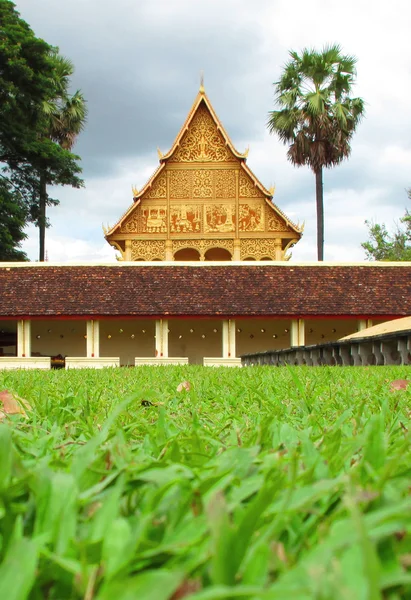 老挝寺 — 图库照片
