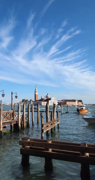 San Giorgio Maggiore en Venecia, Italia — Foto de Stock