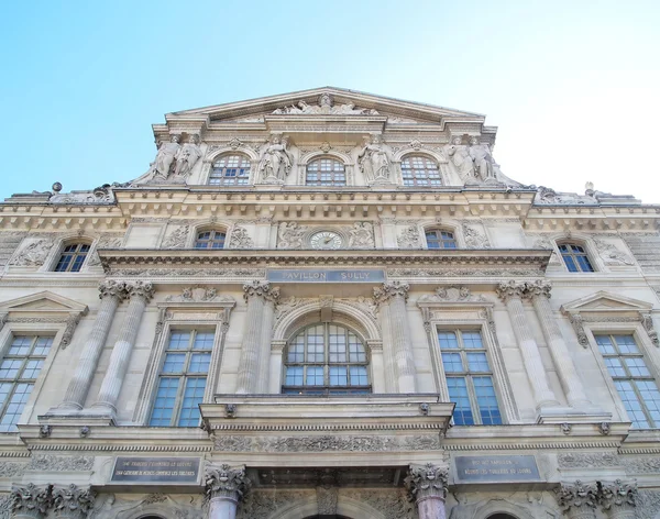 Em frente ao Pavillon Sully em Paris França — Fotografia de Stock