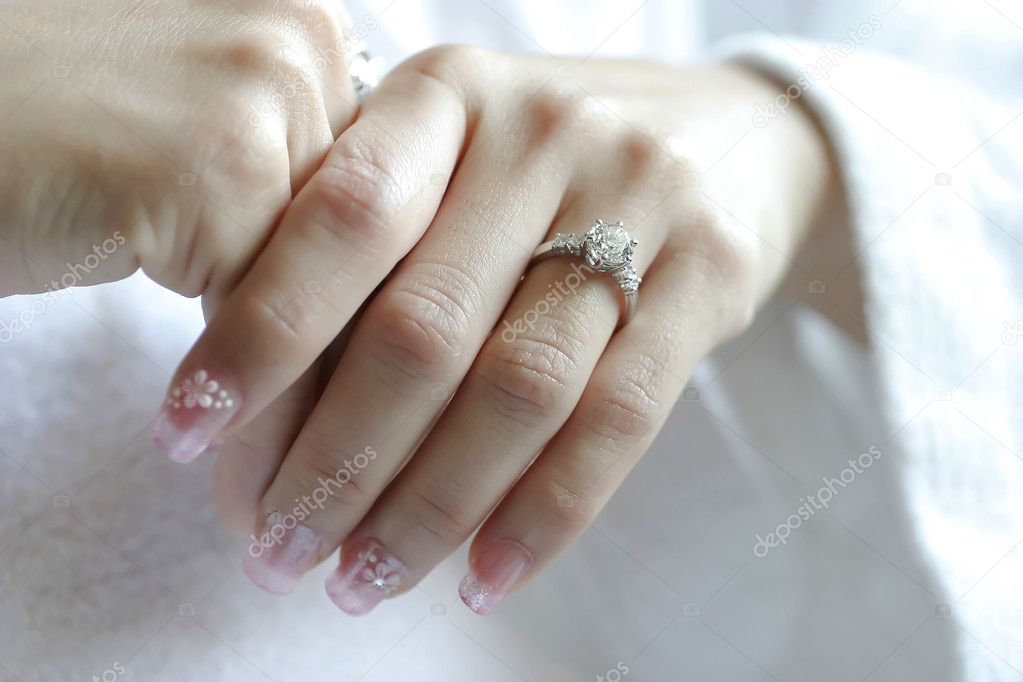 Hands with wedding rings — Stock Photo © thaifairs 4506499