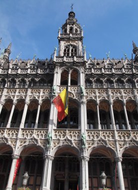 King's huis de grand place Brussel, BelgiëKral'ın evi grand place Brüksel, Belçika