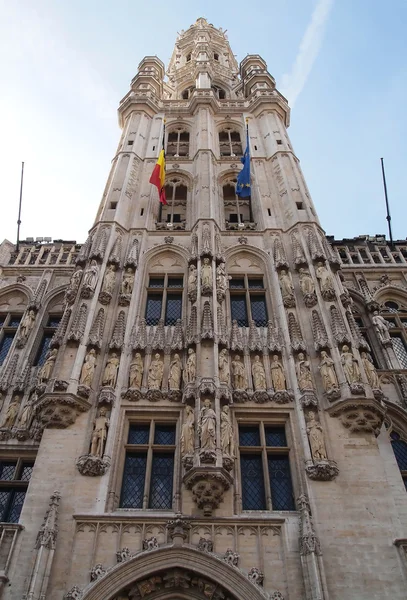 stock image Grand Place in Brussels , Belgium (Vertical)