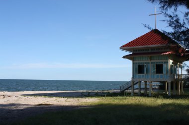 bir ünlü beach resort kasaba prachuap khiri khan il Tayland hua Hin Sarayı mrigadayavan (marukhathaiyawan).