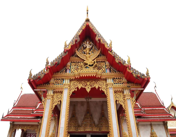 Wat Chalong Temple na ilha de Phuket Tailândia — Fotografia de Stock
