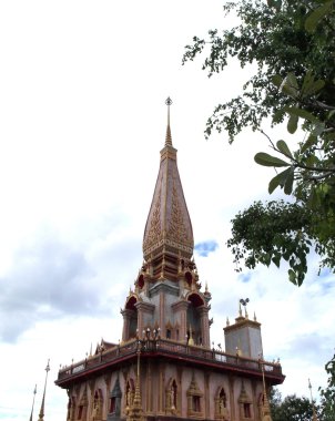 WAT chalong Tapınağı, phuket Tayland