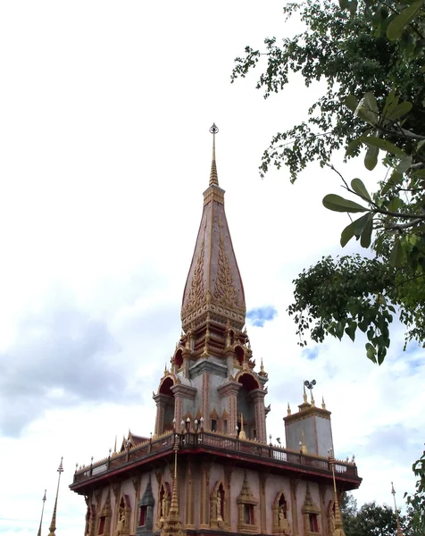 Wat chalong temple, phuket Thajsko — Stock fotografie