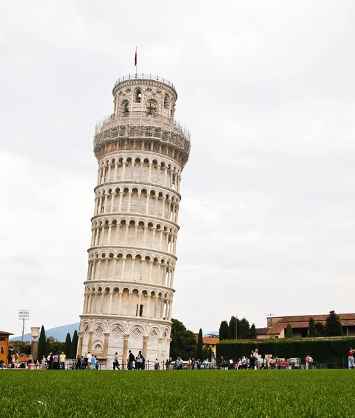Пізанська вежа, Піза, Італія — стокове фото
