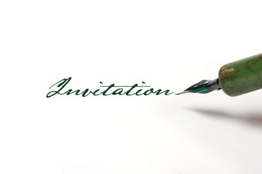 Invitation clipart