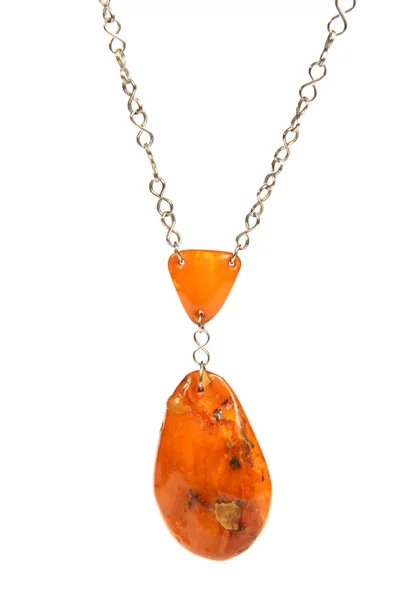 stock image Amber necklace
