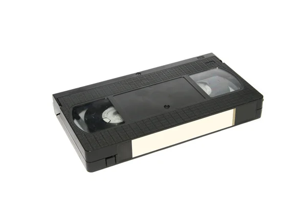 Vhs video tape isolated on white — Stock Photo, Image
