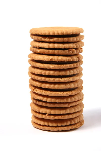Högen av cookies — Stockfoto
