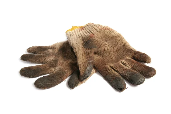 Dirty gloves — Stock Photo, Image