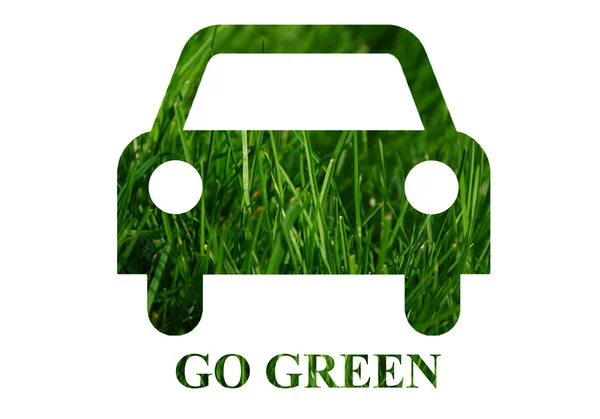 Go green concept — Stock Photo, Image