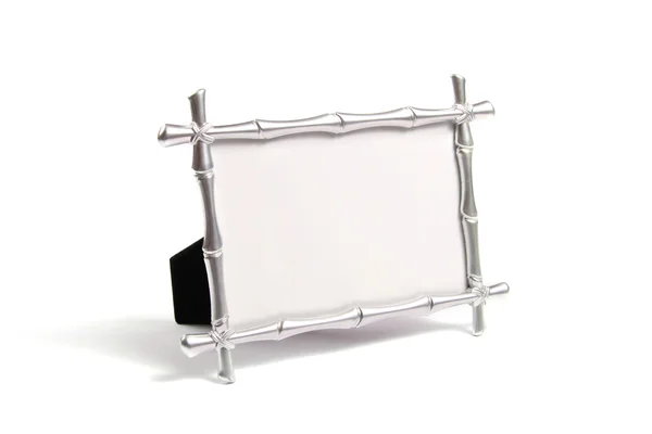 Blank photo frame isolated on white background — Stock Photo, Image