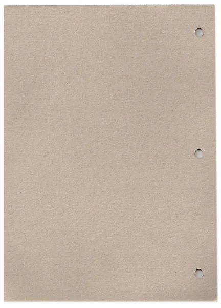Fundo de papelão em branco com furos — Fotografia de Stock