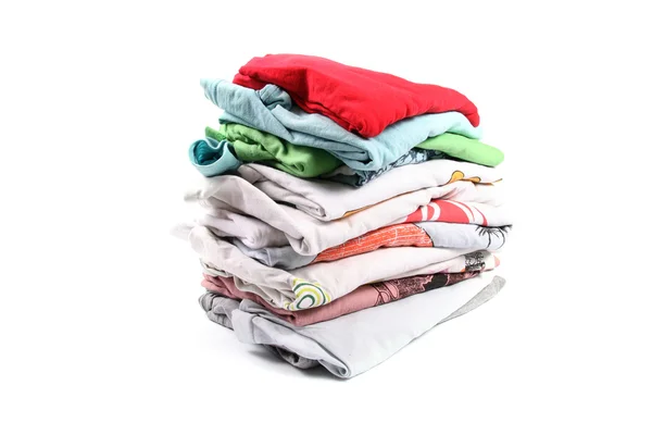 Montón de camisetas —  Fotos de Stock