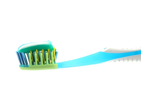 Οδοντόβουρτσα με οδοντόκρεμα — Φωτογραφία Αρχείου
