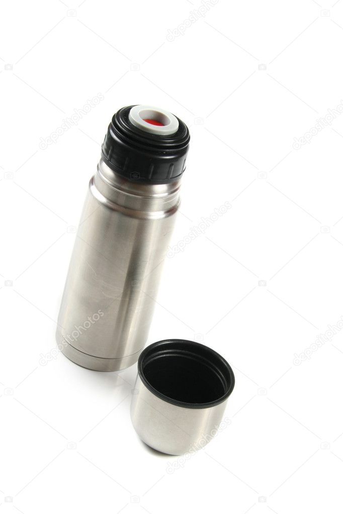 Thermos isolated on white
