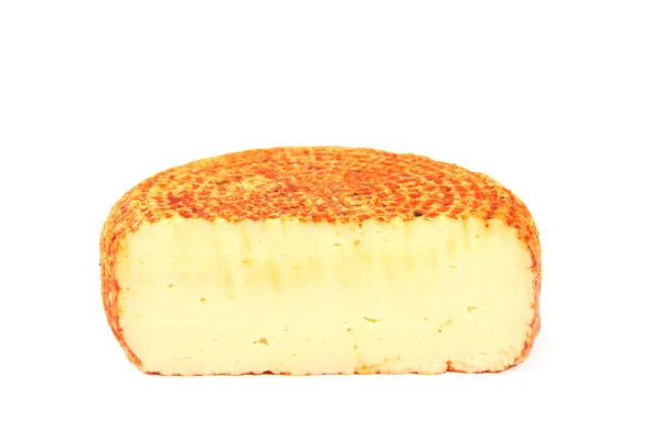 Stück geräucherter Käse — Stockfoto