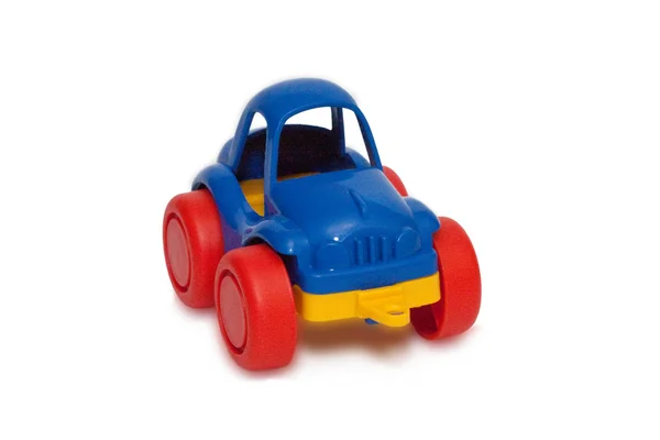 Zabawka samochód na białym tle Zdjęcia Stockowe bez tantiem