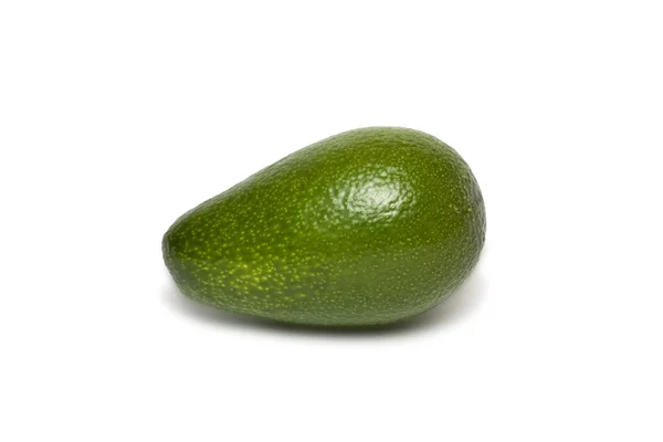 Avocado fruit op een witte achtergrond Stockfoto