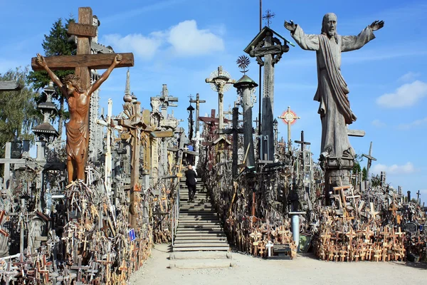 Hill Crosses Lithuania Siauliai Royalty Free Stock Images