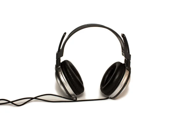 Stereo Headphones White — Stock Photo, Image