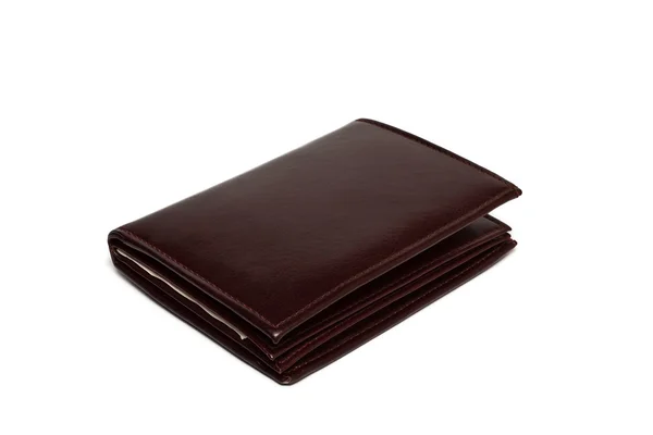 Leather wallet Stock Image