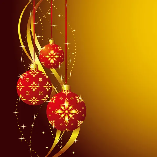 Beautiful Christmas background — Stock Vector
