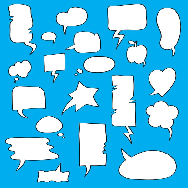 stock vector Speech bubbles Collection