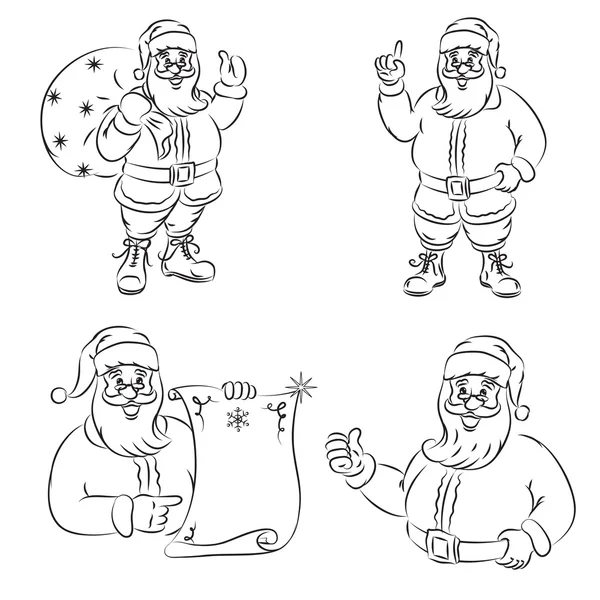 stock vector Santa Claus