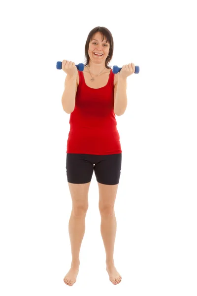 Trening mięśni — Zdjęcie stockowe