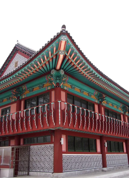 Templo chinês. O telhado — Fotografia de Stock