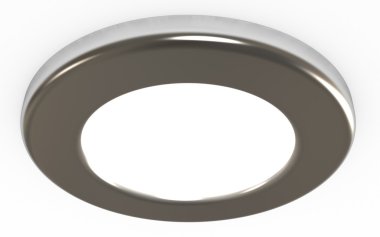 Ceiling light, clipping path included clipart