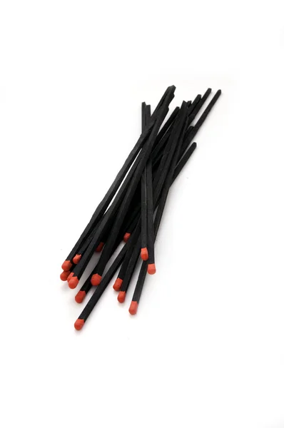 Matches black — Stock Photo, Image