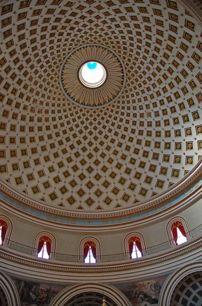 Mosta Dome on the malta. — Stock Photo, Image